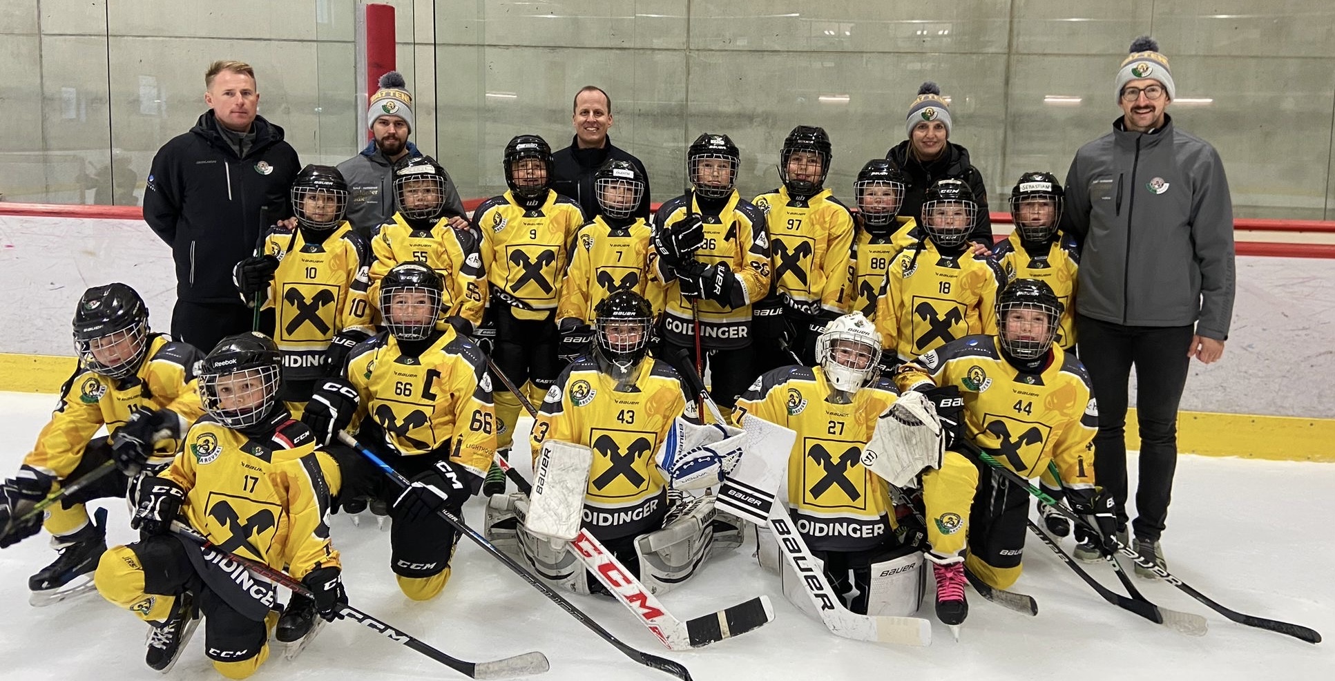 U11 Mannschaft in Salzburg