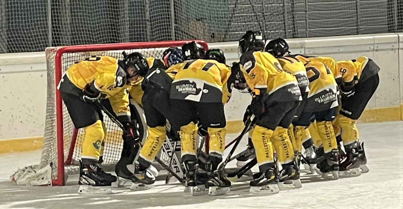U15 vor dem Match