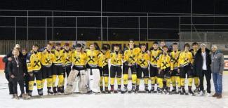 Das erfolgreiche U17-Team der WSG Penguins!