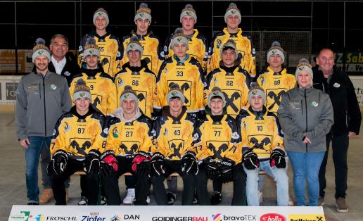 U18- mit Headcoach Martin Mauler