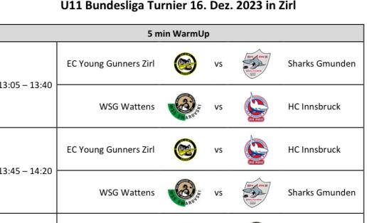 HEUTE: U11 Bundesliga-Turnier