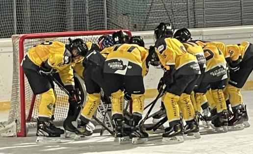 U15 vor dem Match 